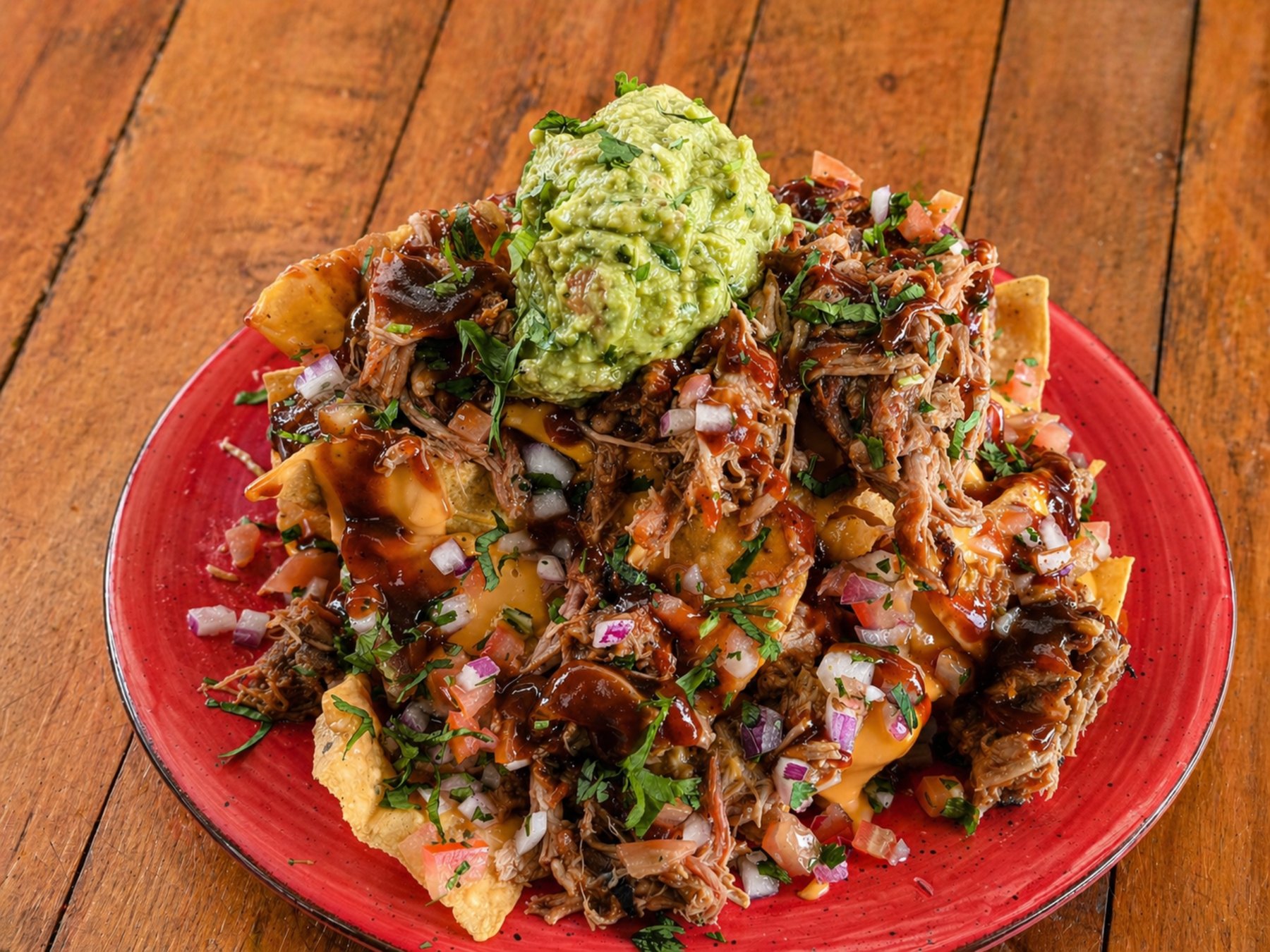 Nachos pulled pork
